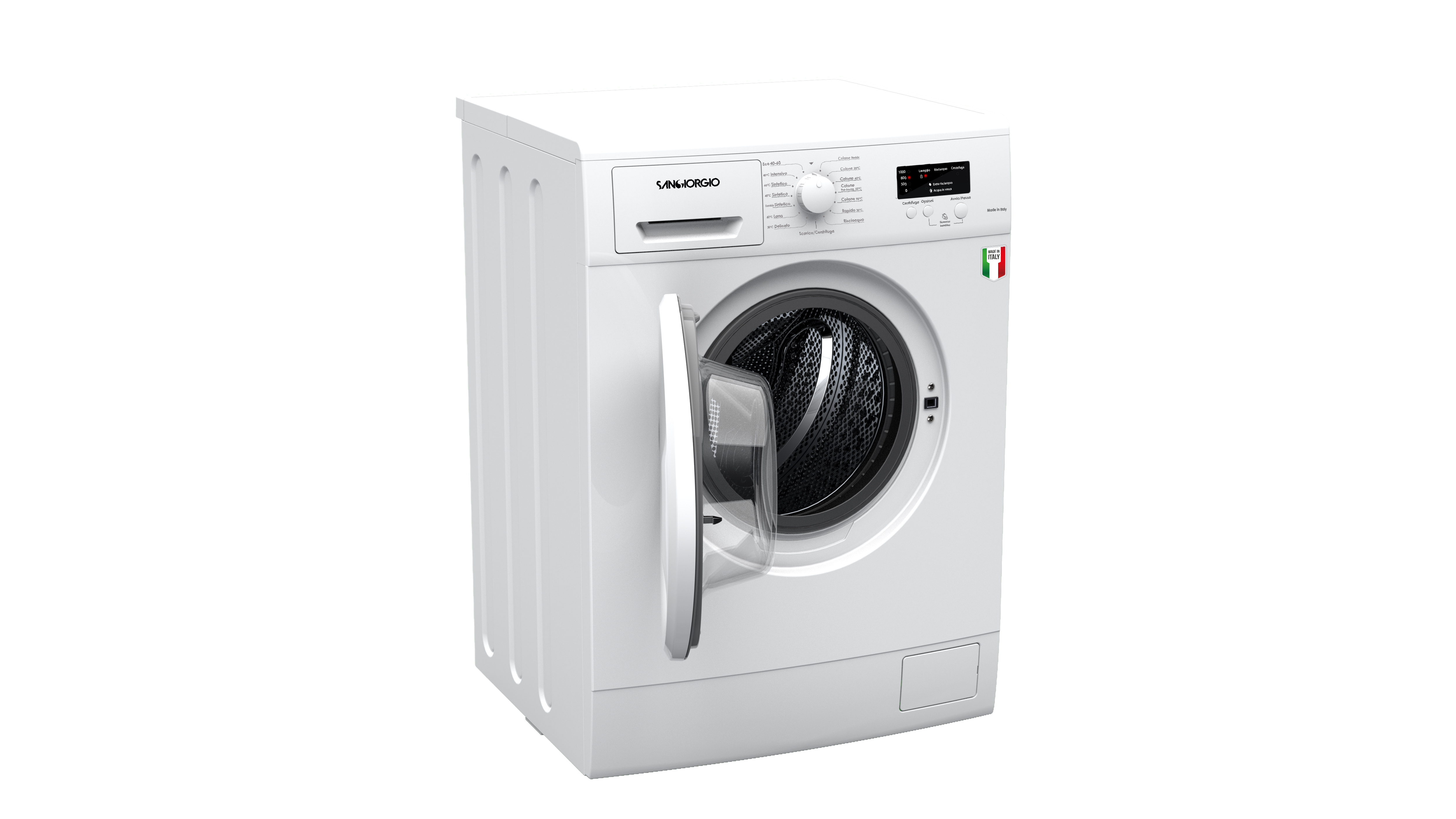 ΠΛΥΝΤΗΡΙΟ ΡΟΥΧΩΝ SANGIORGIO SG710 | 7 ΚΙΛΑ | 1000 ΣΤΡΟΦΕΣ | LED ΗΛΕΚΤΡΟΝΙΚΟ 2